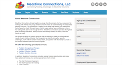 Desktop Screenshot of mealtimeconnections.com