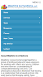 Mobile Screenshot of mealtimeconnections.com